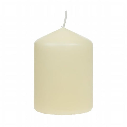 Bolsius Ivory Pillar Short Candles 3" (12 Pack) cr448
