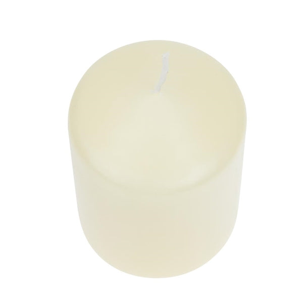 Bolsius Ivory Pillar Short Candles 3" (12 Pack) cr448