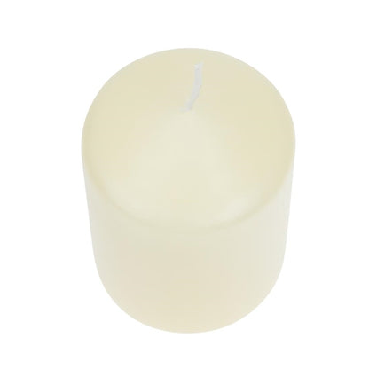 Bolsius Ivory Pillar Short Candles 3" (12 Pack) cr448