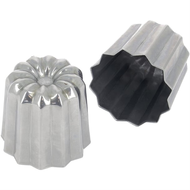 DeBuyer Stainless Steel Cannele Fluted Mould p_cr660