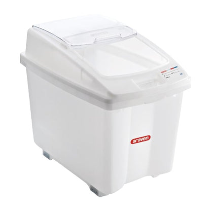 Araven Transparent Mobile Ingredient Bin 100Ltr cr977