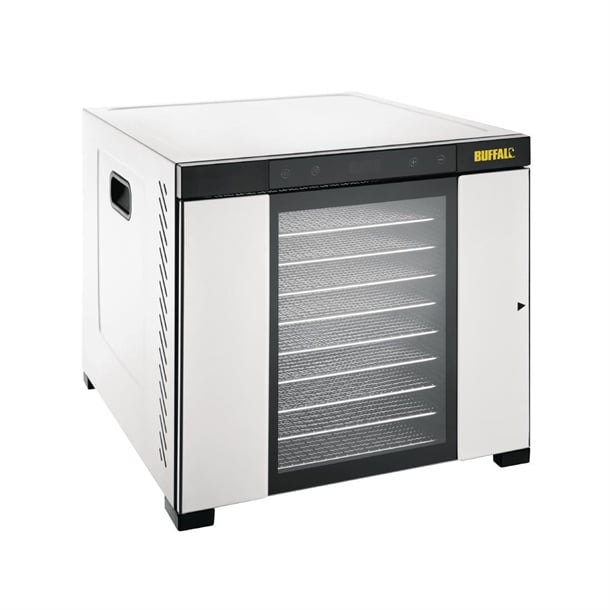 Buffalo 10 Tray Stainless Steel Food Dehydrator cs950