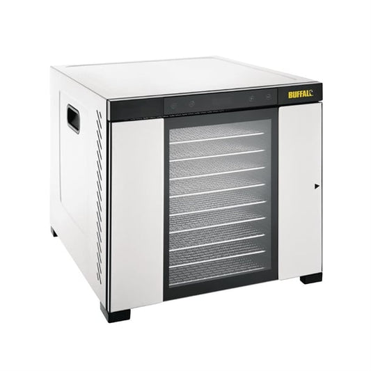 Buffalo 10 Tray Stainless Steel Food Dehydrator cs950