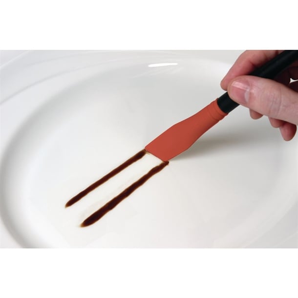 Mercer Culinary Angled Silicone Plating Brush ct737