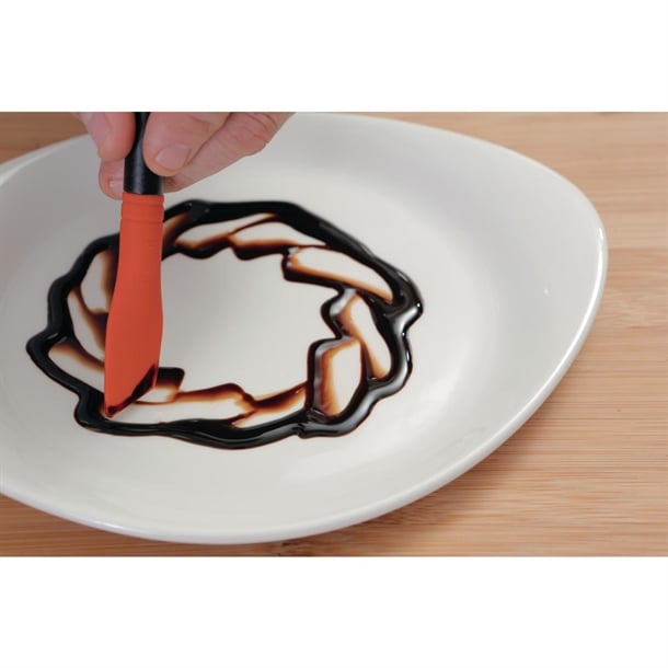 Mercer Culinary Angled Silicone Plating Brush ct737
