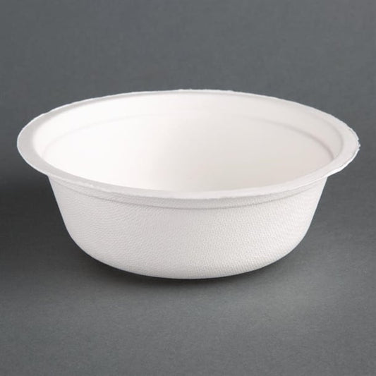 Fiesta Compostable Bagasse Bowls Round (50 Pack) p_cw906