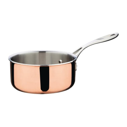 Vogue Copper Tri-Wall Saucepan 16cm ct998