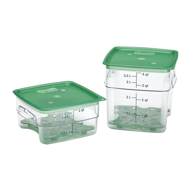 Cambro FreshPro Green Drain Shelf 165x165mm cu147