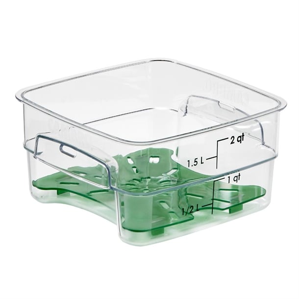 Cambro FreshPro Green Drain Shelf 165x165mm cu147