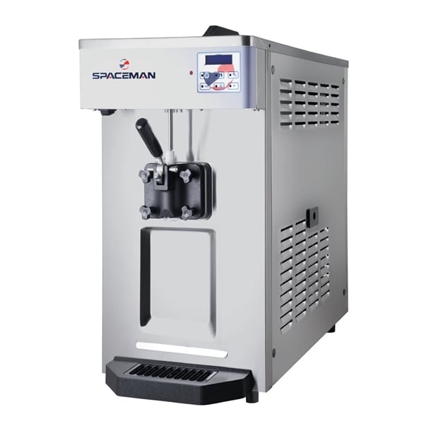 Spaceman Pasteurised Pump-Fed Tabletop Soft Serve Ice Cream Machine T28C cu201