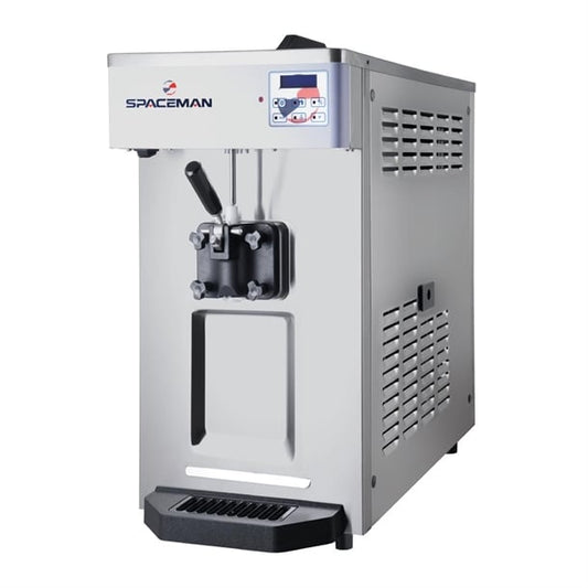 Spaceman Pasteurised Pump-Fed Tabletop Soft Serve Ice Cream Machine T28C cu201