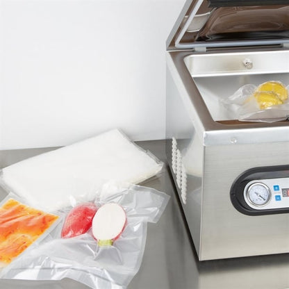 Vogue Embossed Vacuum Sealer Bags 200mm Width Various Sizes p_dm881