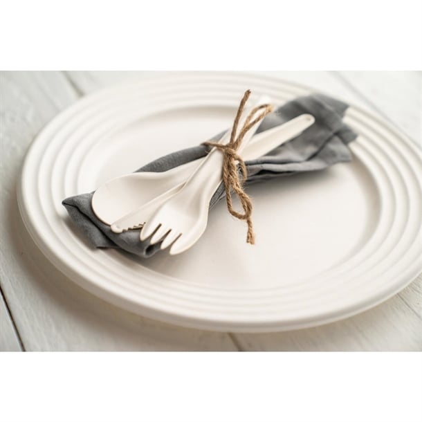 Sabert Recyclable Paper Cutlery Fork (1000 Pack) cu494