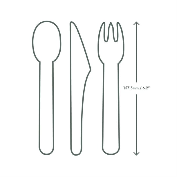 Vegware Compostable Paper Spoon (1000 Pack) cu542