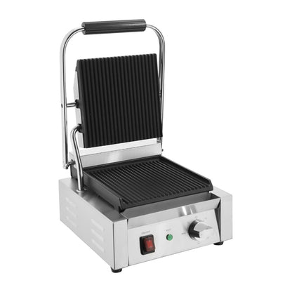 Buffalo Bistro Ribbed Contact Grill cu600