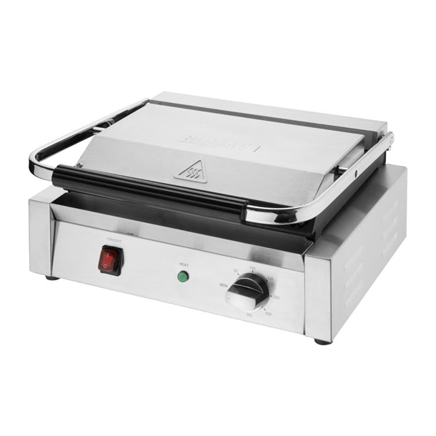 Buffalo Bistro Large Ribbed Contact Grill cu602