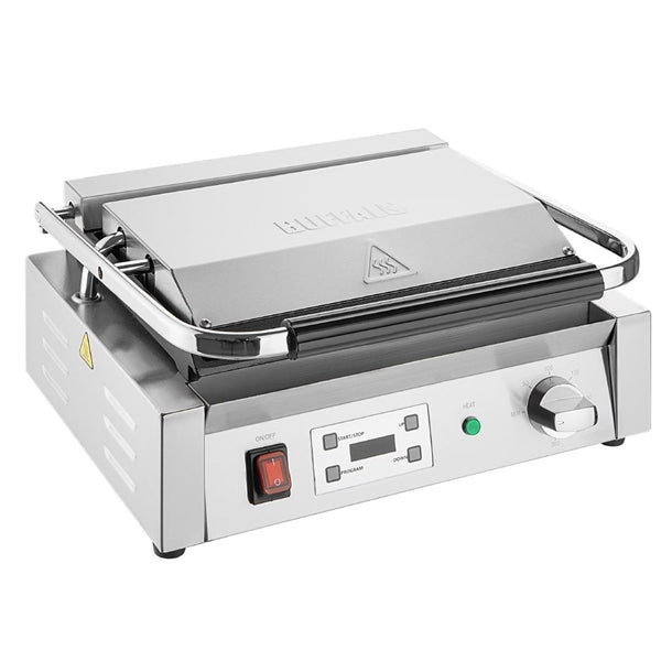 Buffalo Extra Large Contact Grill Ribbed & Flat Plate cu609