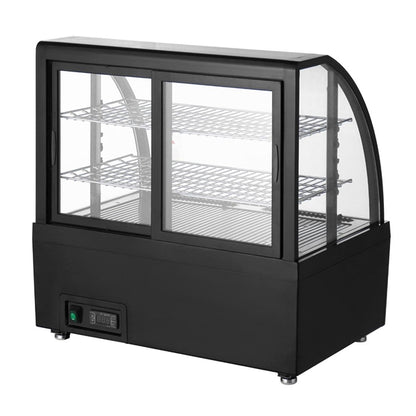 Polar C-Series Countertop Display Fridge Black 100Ltr cu636