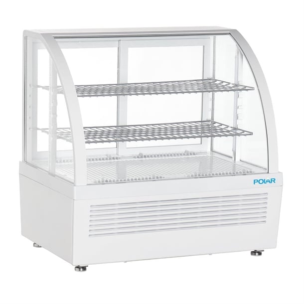 Polar C-Series Countertop Display Fridge White 100Ltr cu637