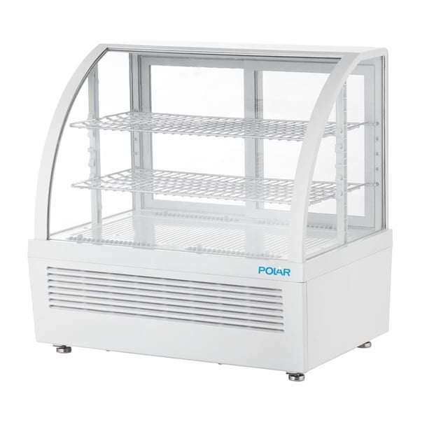 Polar C-Series Countertop Display Fridge White 100Ltr cu637