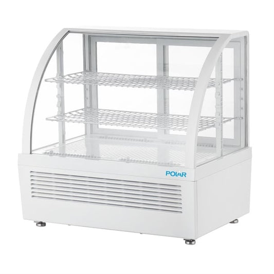 Polar C-Series Countertop Display Fridge White 100Ltr cu637