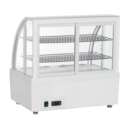 Polar C-Series Countertop Display Fridge White 100Ltr cu637