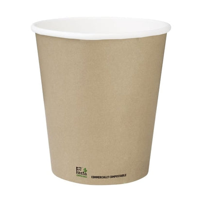 Fiesta Compostable Coffee Cups Single Wall 12oz (50 Pack) cu983