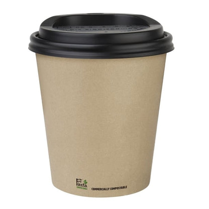Fiesta Compostable Coffee Cups Single Wall 12oz (50 Pack) cu983