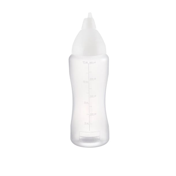 Araven Clear Non-Drip Sauce Bottle 17oz cw112