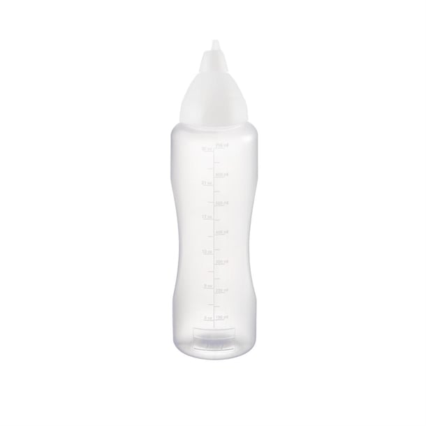 Araven Clear Non-Drip Sauce Bottle 26oz cw113