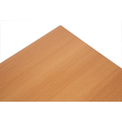 Bolero Pre-drilled Rectangular Tabletop Beech Effect cw130