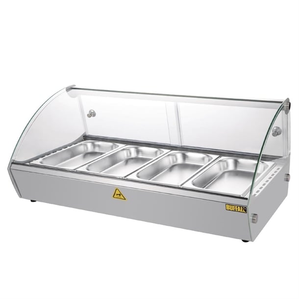 Buffalo Countertop Heated Food Display 800mm cw147
