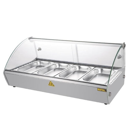 Buffalo Countertop Heated Food Display 800mm cw147