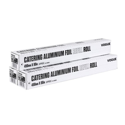 Vogue Aluminium Foil 90m fits Wrap450 Dispenser (3 Pack) cw204