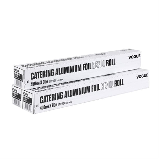 Vogue Aluminium Foil 90m fits Wrap450 Dispenser (3 Pack) cw204