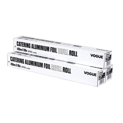 Vogue Aluminium Foil 90m fits Wrap450 Dispenser (3 Pack) cw204