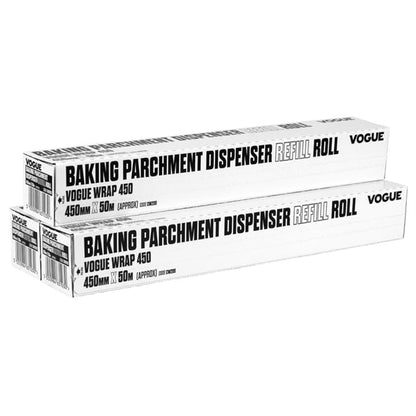 Vogue Baking Parchment 50m fits Wrap450 Dispenser (3 Pack) cw205