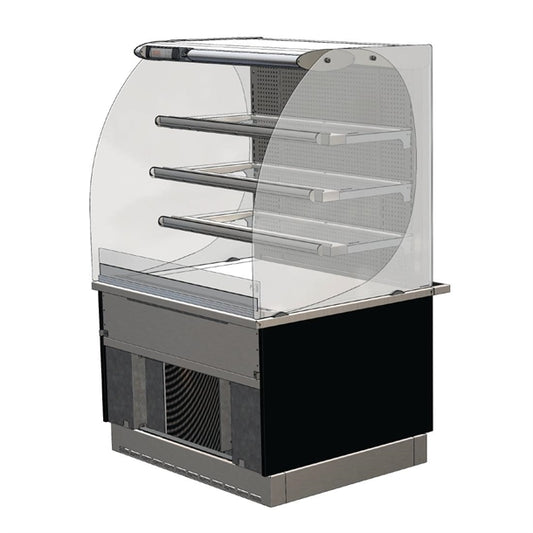 CED Designline Drop In Slimline Multideck Self Service 600mm cw659