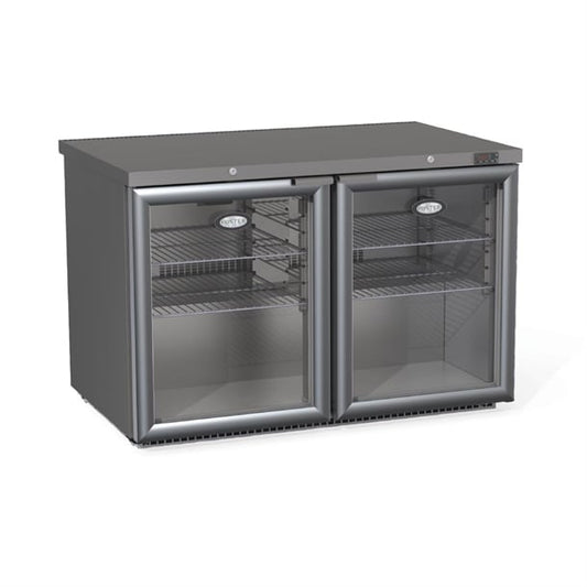 Foster 2 Glass Door 360Ltr Under Counter Fridge HR360G p_cw739