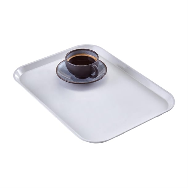 Cambro Camtray Fibreglass Canteen Tray White 457mm cw779