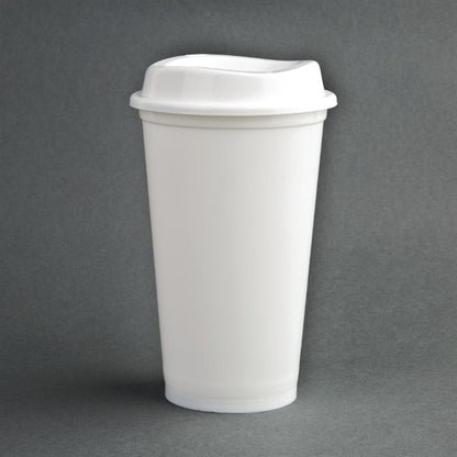 Olympia Polypropylene Reusable Coffee Cups 16oz (25 Pack) cw929