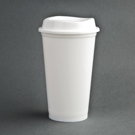Olympia Polypropylene Reusable Coffee Cups 16oz (25 Pack) cw929