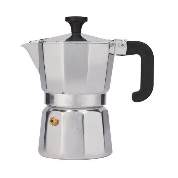 La Cafetière Venice Three Cup Espresso Maker Gift Set cx001