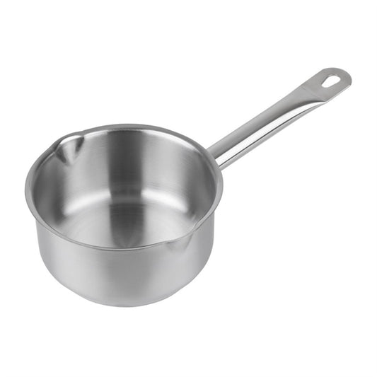 Vogue Stainless Steel Milk Pan 14cm cx029