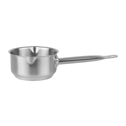 Vogue Stainless Steel Milk Pan 14cm cx029