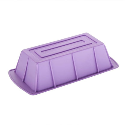 Hygiplas Flexible Silicone Purple Loaf Pan cx048