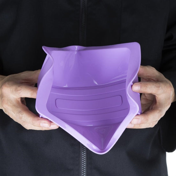 Hygiplas Flexible Silicone Purple Loaf Pan cx048