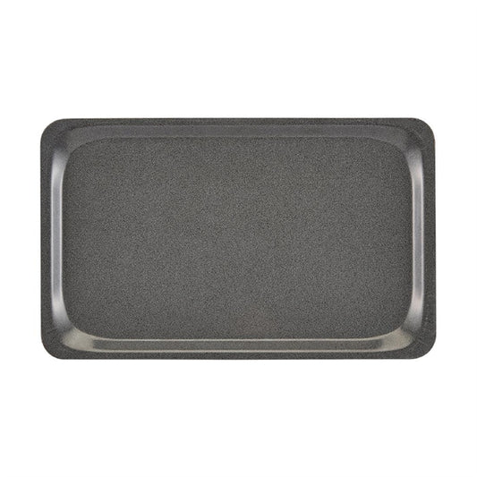 Cambro Capri Tray Smooth Surface Charcoal 280x360mm (120 Pack) cx368