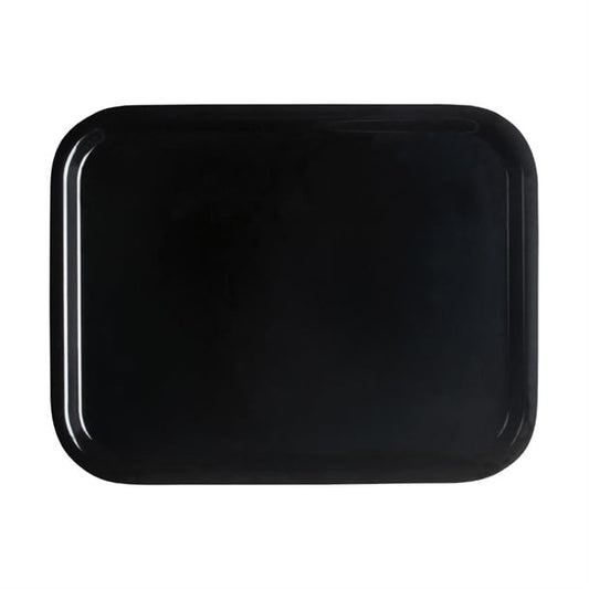 Cambro Capri Tray Smooth Surface Black p_cx367