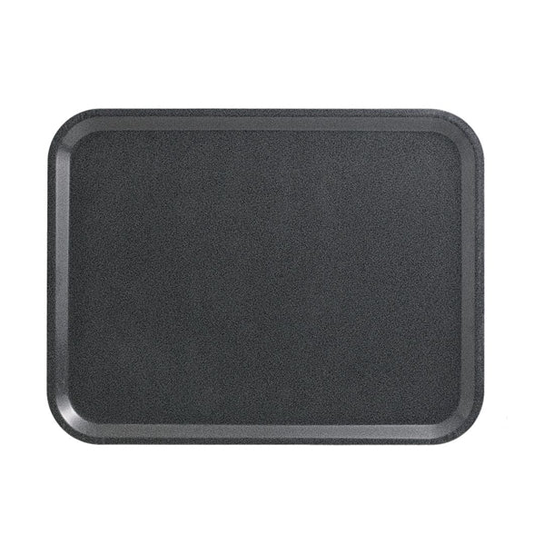 Cambro Capri Tray Charcoal Smooth Surface 340x460mm cx377